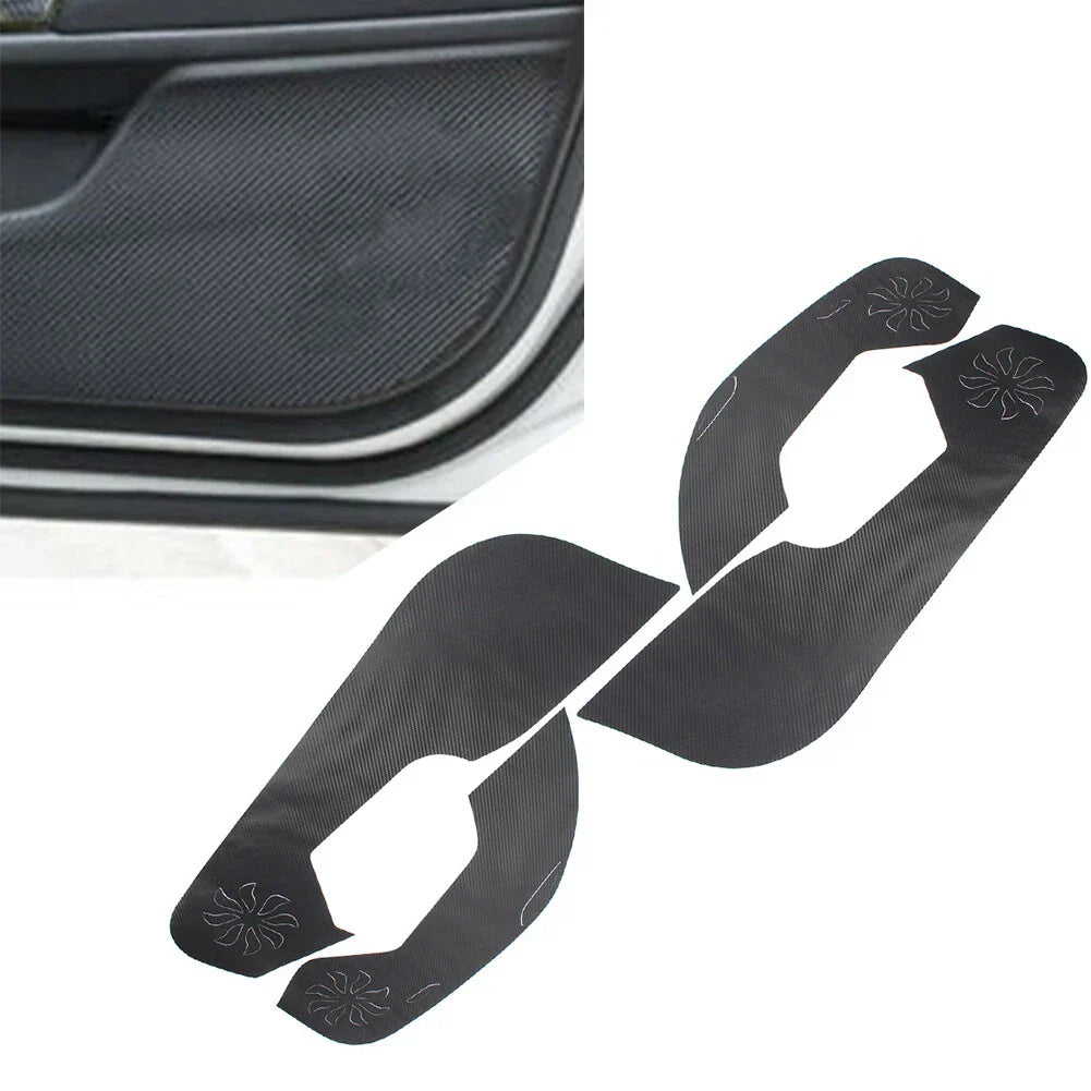 4 x Car Door Anti Kick Pad Protection Covers for Honda Civic Hatchback (17-21)