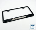License Plate Frame Black Stainless for Ford F-150 Lightning (2022–2024)
