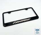 License Plate Frame Black Stainless for Ford F-150 Lightning (2022–2024)