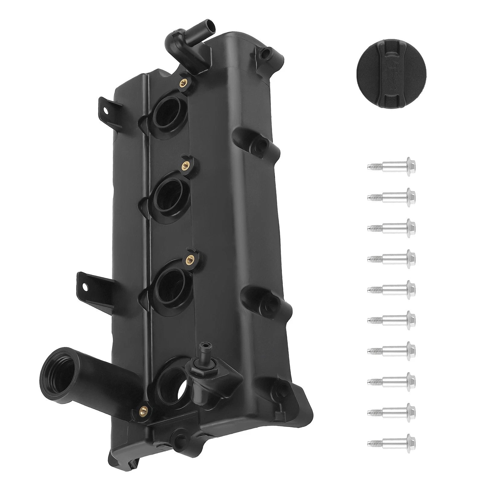 Valve Cover Set w/ Gasket, Bolt & Oil Cap for Nissan Frontier (2005–2017) 13264EA000