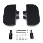 Black Floorboards for Harley Dyna Fat Bob/Low Rider/Street Bob/Super Glide (2006–2023)