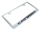 Chrome License Plate Frame for Chevrolet Camaro (2010–2015) Premium Engraved