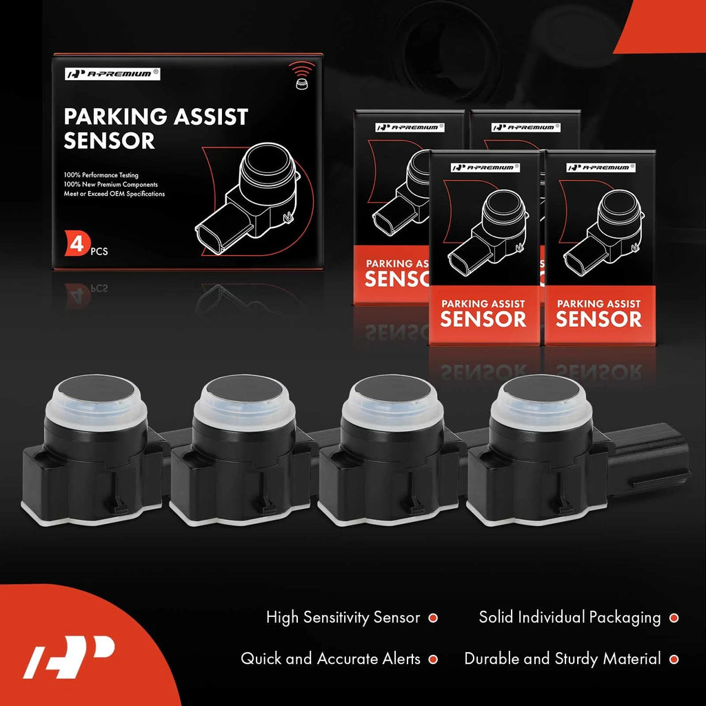 Set of 4 Backup Parking Assist Sensors for Jeep Grand Cherokee (2016–2023)
