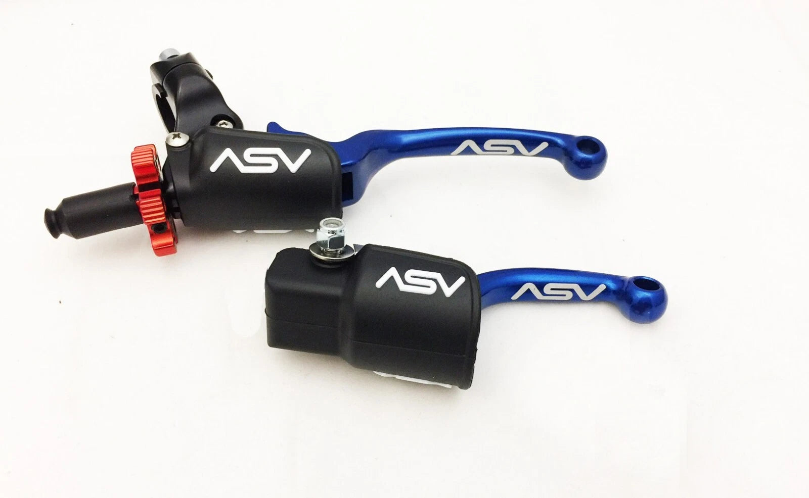 ASV F3 Front Brake Clutch Perch Levers Set for Honda CRF 450R 450X (2002–2023)