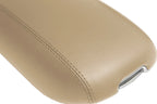 Center Console Lid Armrest Cover for Kia Sorento (2014–2020) Beige PVC Leather