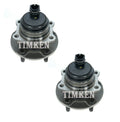 Set of 2 Rear Wheel Bearing & Hub Assembly Kit for Chrysler Dodge (FWD)
