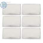 6X Full Size 4" Deep Silver Stainless Steel Steam Hotel Pans