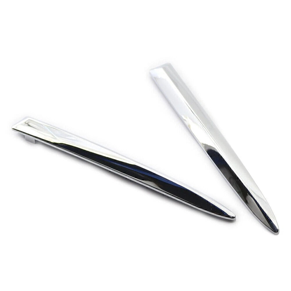 Front Bumper Upper Moulding Trim Cover for FIAT 500 (2007–2015) Chrome