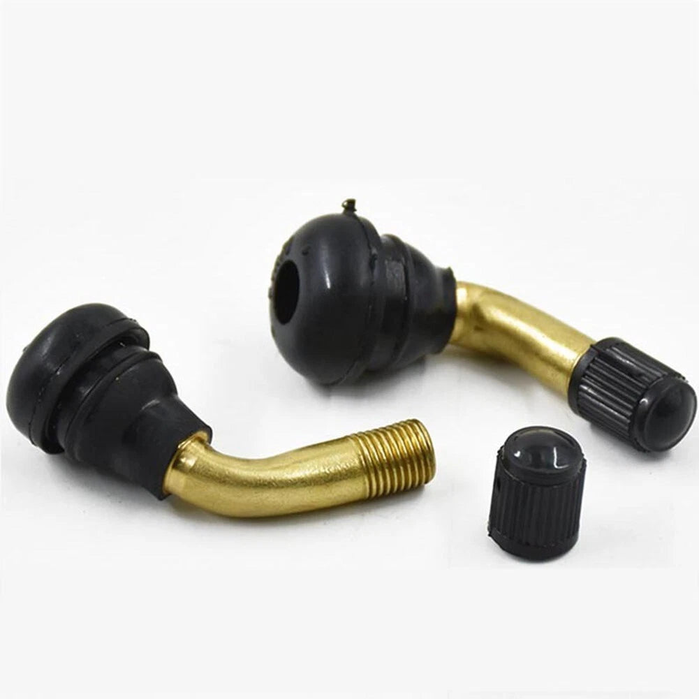 2pcs Tubeless Tyre Valve Stems for Electric Scooter PVR70 (50-60 Degrees)