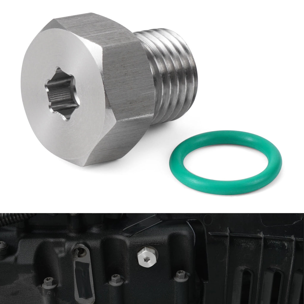 M14 Magnetic Oil Drain Plug w/ O-ring for Harley Sportster S (2021–2024)