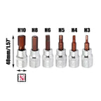 3/8 Inch Square Drive Socket Wrench Set for