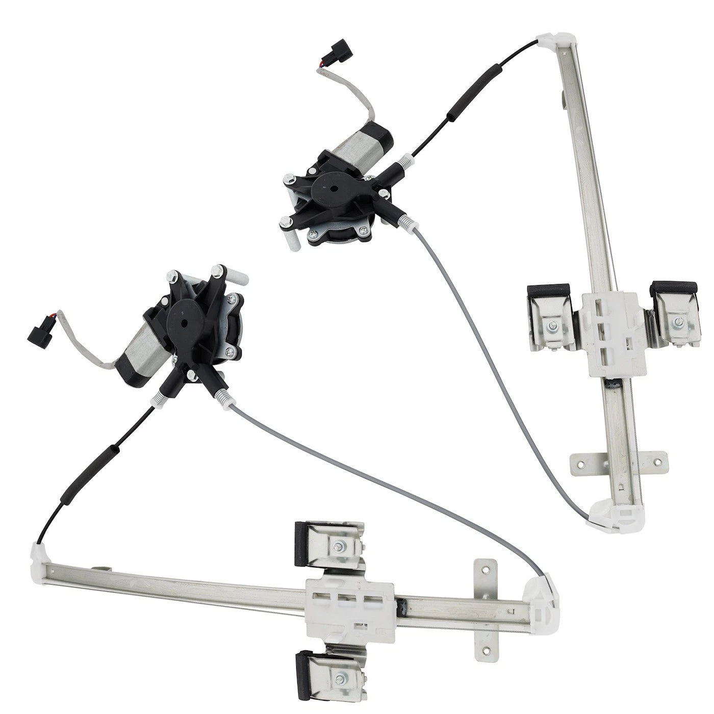 Set of 2 Window Regulators for Dodge Dakota, Mitsubishi Raider (2005–2010)