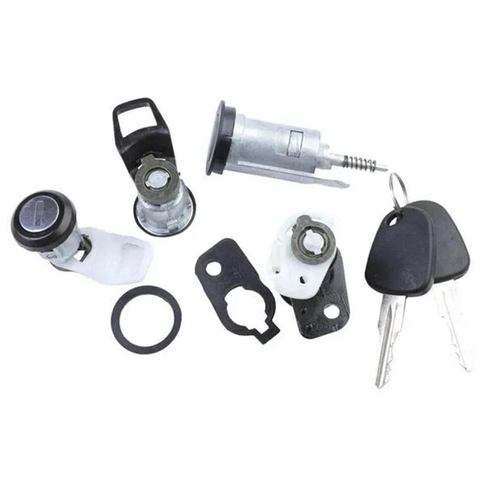 Ignition Switch & Lock Barrel Cylinder Set + 2 Keys for Daewoo