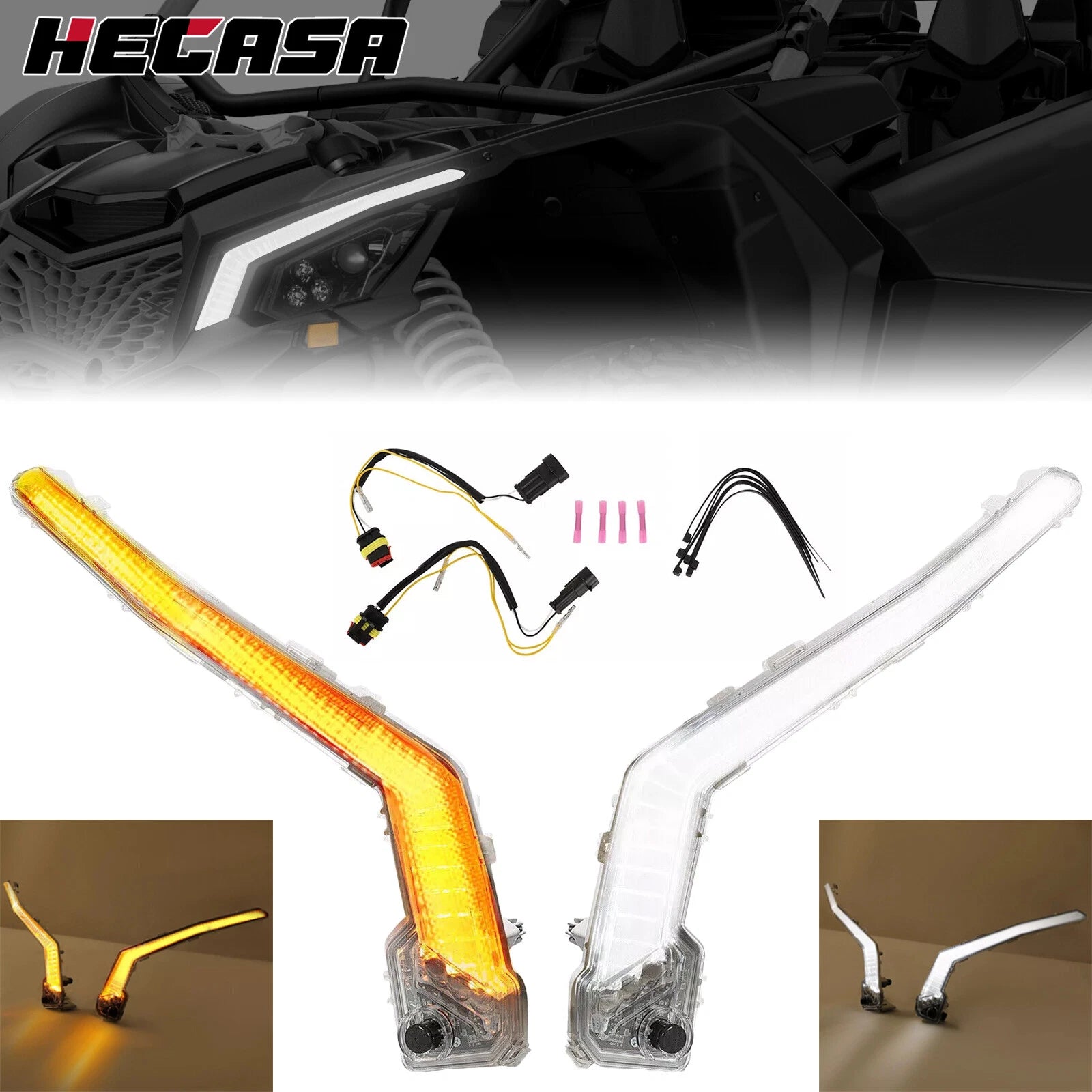 LED Front Turn Signal Light for Can Am Maverick X3 R (2017–2023) #710004994