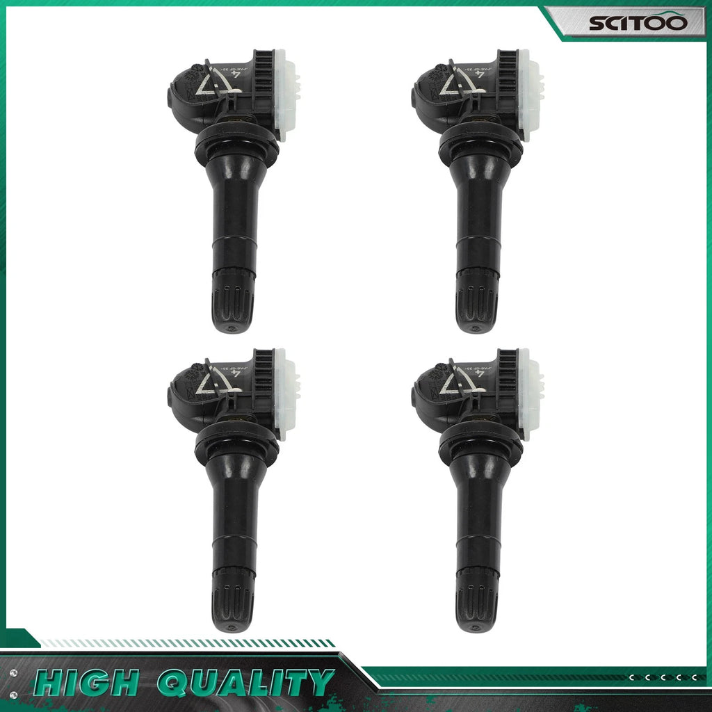 Set of 4 TPMS Tire Pressure Sensors 315MHz for Cadillac Chevrolet Pontiac (2007–2018)
