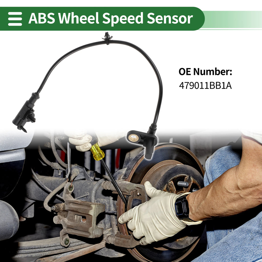 ABS Wheel Speed Sensor No. 479011BB1A for Nissan Cube (2012–2014) Rear Left