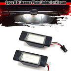 LED License Plate Lights for Nissan Juke Navara Armada NV200 Infiniti Q50