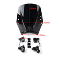 Universal Motorcycle Windshield Deflector for