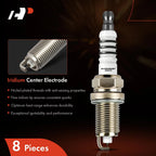 8x Iridium Platinum Spark Plugs for Jeep Grand Cherokee (1997–2007)