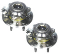 Set of 2 Front AWD Wheel Bearings & Hub Assemblies for Cadillac GMC
