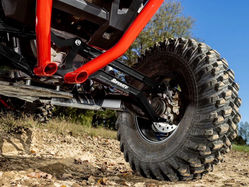 High Clearance Boxed Rear Radius Arms for Polaris RZR XP Turbo (2016–2023)