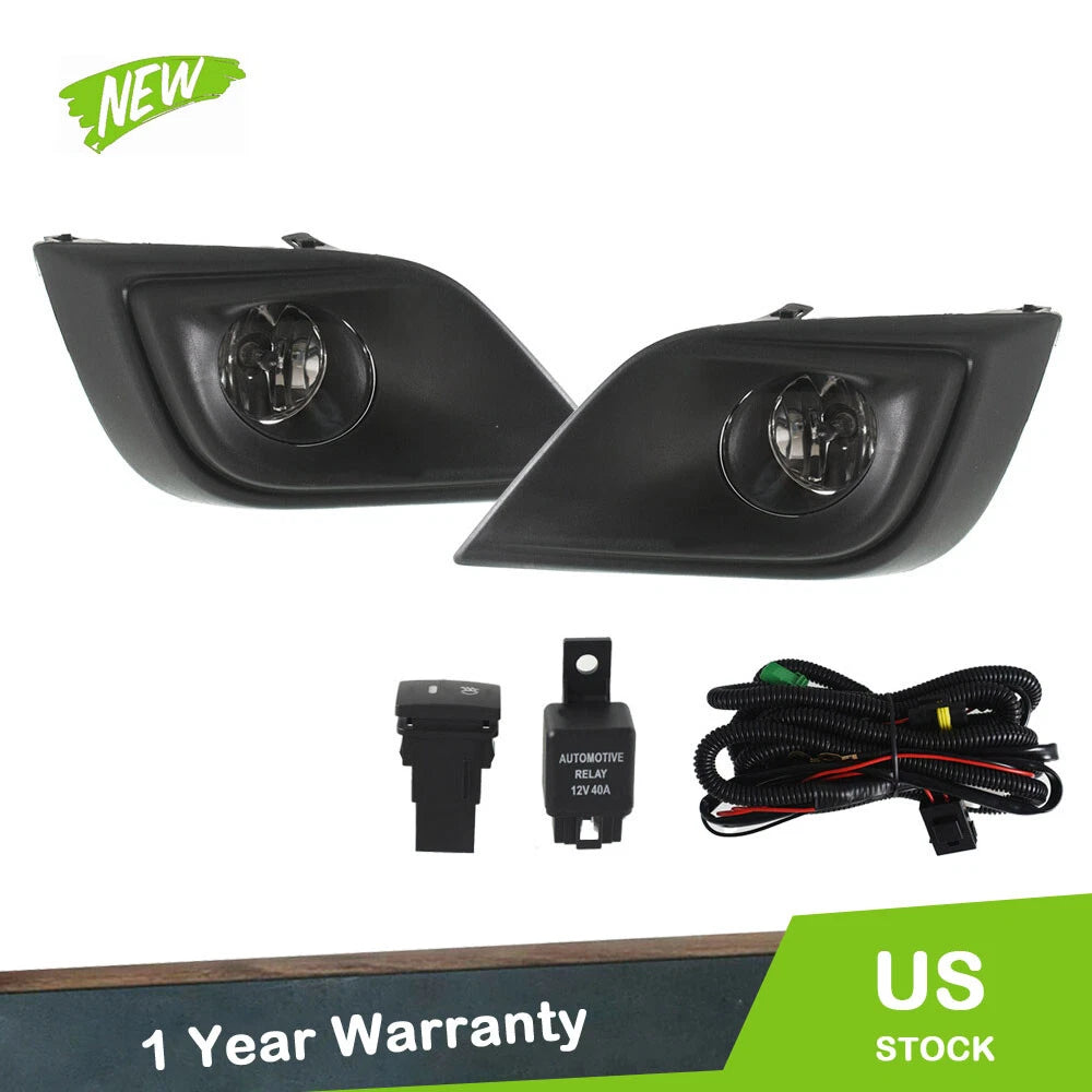 Set of 2 Fog Lights for Nissan Murano (2015–2017) Bumper Lamps