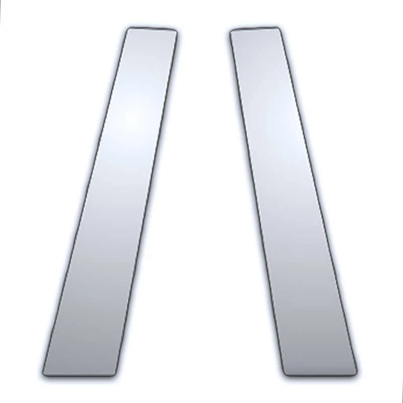 Chrome Pillar Post Covers 2Pc for Audi A4 (2005–2008)