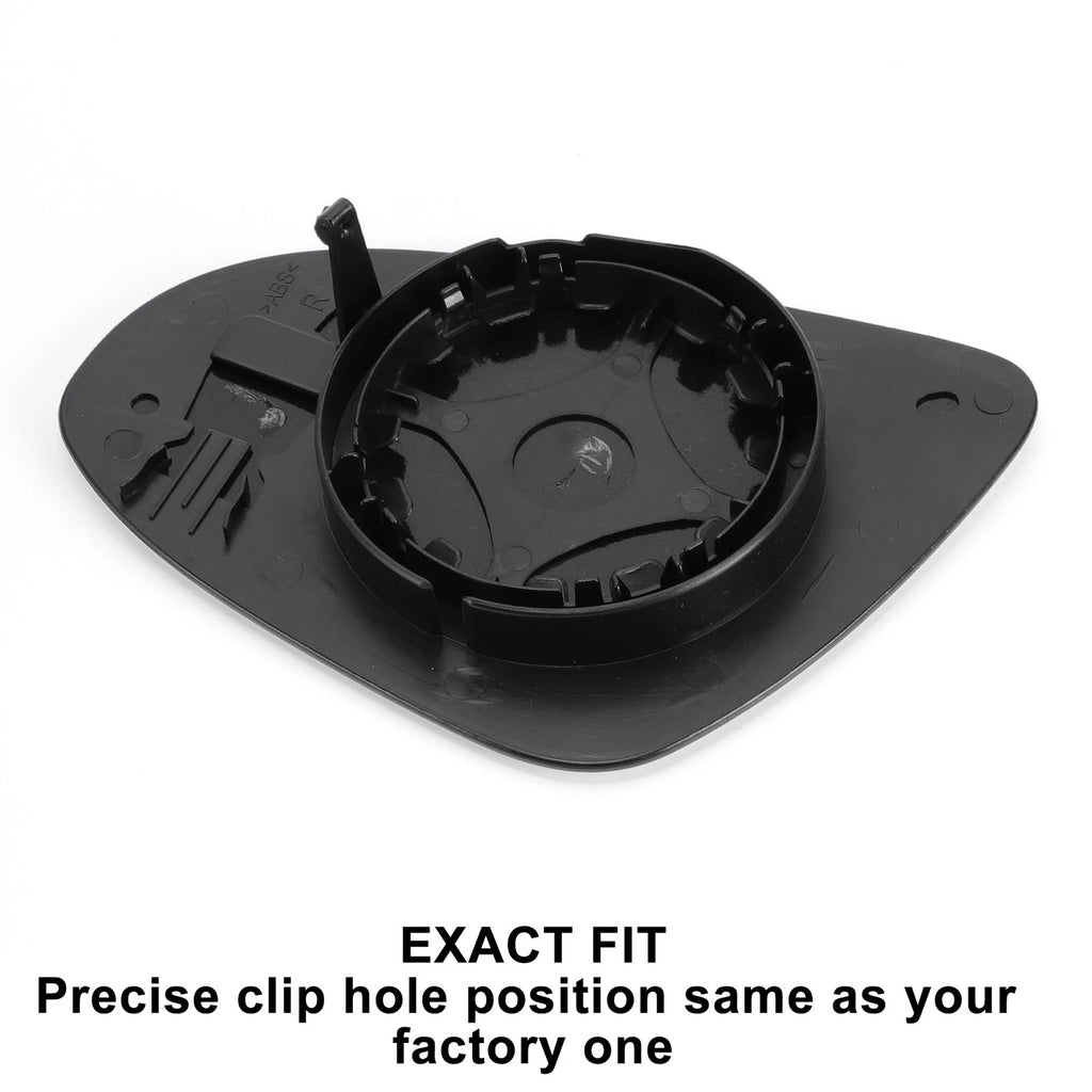 Right Side White Mirror Glass for Peugeot 108 (Non-heated)