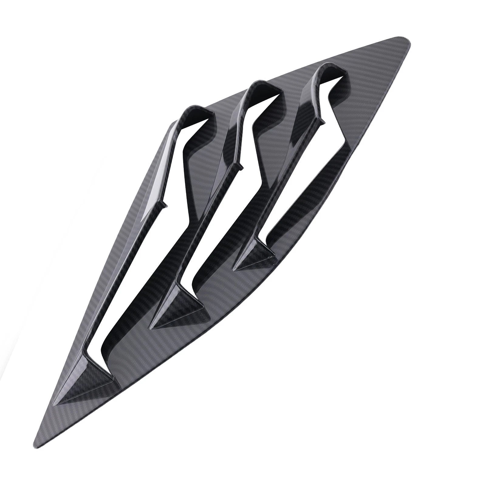 Rear Window Side Louver Cover for Honda Jazz (2014-2019) Gloss