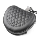 Driver Backrest Pad for Harley Fatboy FLSTF Heritage Softail (2007–2017) Chrome