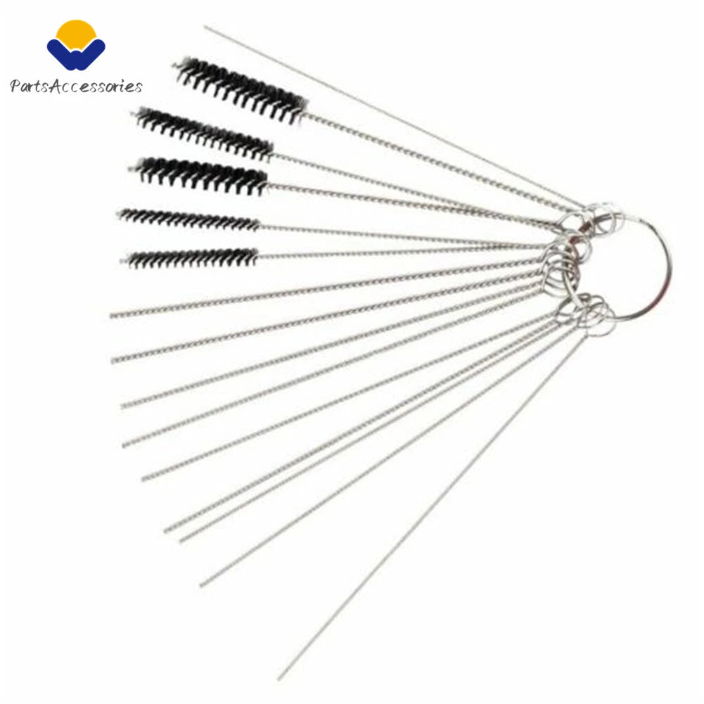 10-Piece Stainless Steel Carburetor Cleaning Kit & Fuel Filter