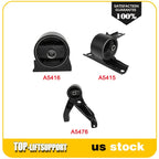 3X Engine Motor Mount for Dodge Caliber (2007–2008) L4 2.4L AWD