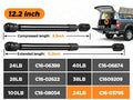 2x C16-03795 Gas Struts for Leer Camper Shell (12 inch, 24LB/107N)