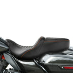 Gel Driver Passenger Seat for Harley Touring Street Road Glide (2009–2023)