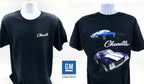 Chevy Chevelle SS T Shirt Black OEM Style for Chevrolet Chevelle (1970–1971)