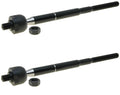 Set of 2 Inner Steering Tie Rod Ends for Chrysler Dodge Jeep