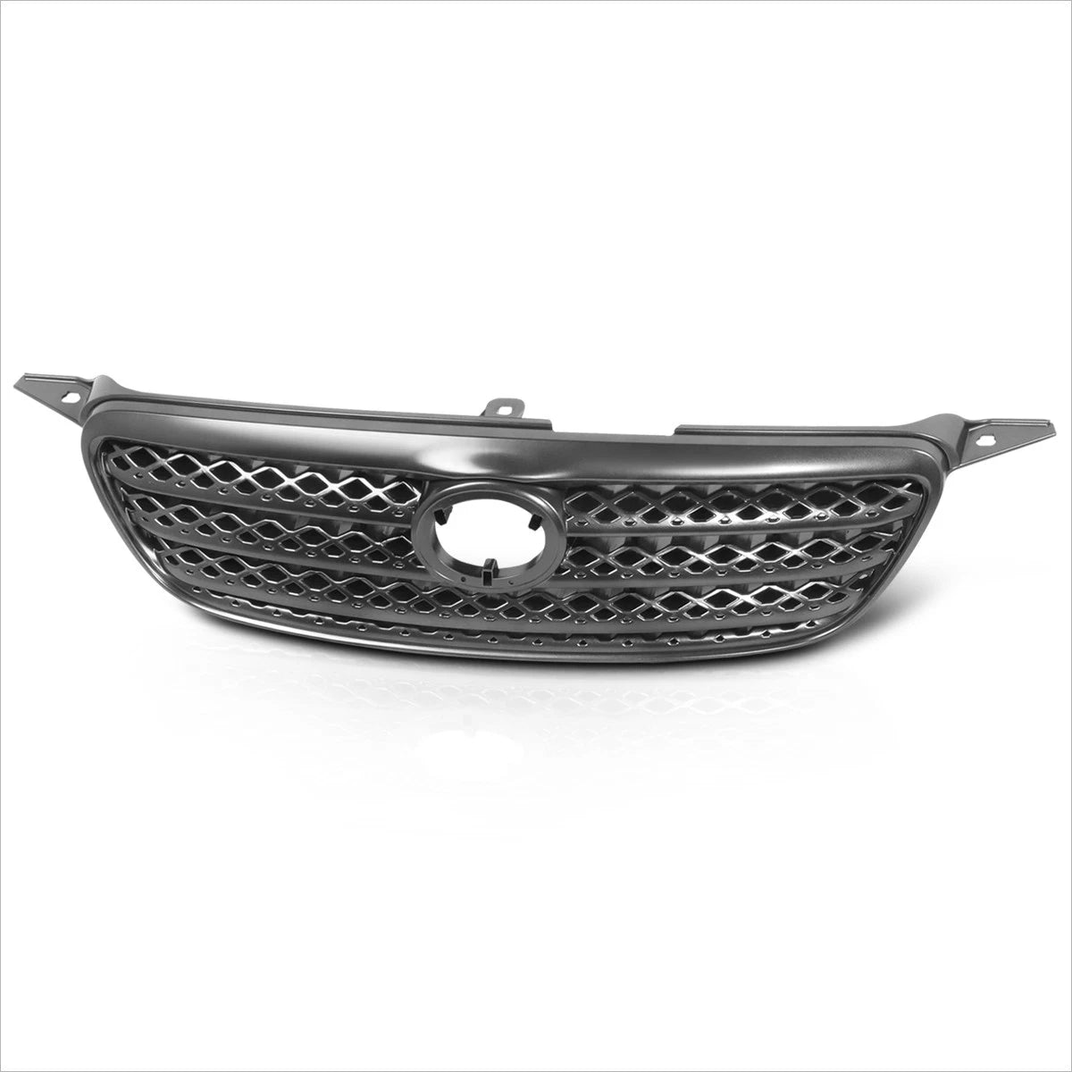 Factory Style Meshed Grille Insert w/Badge Slot for Toyota Corolla (2005–2006)