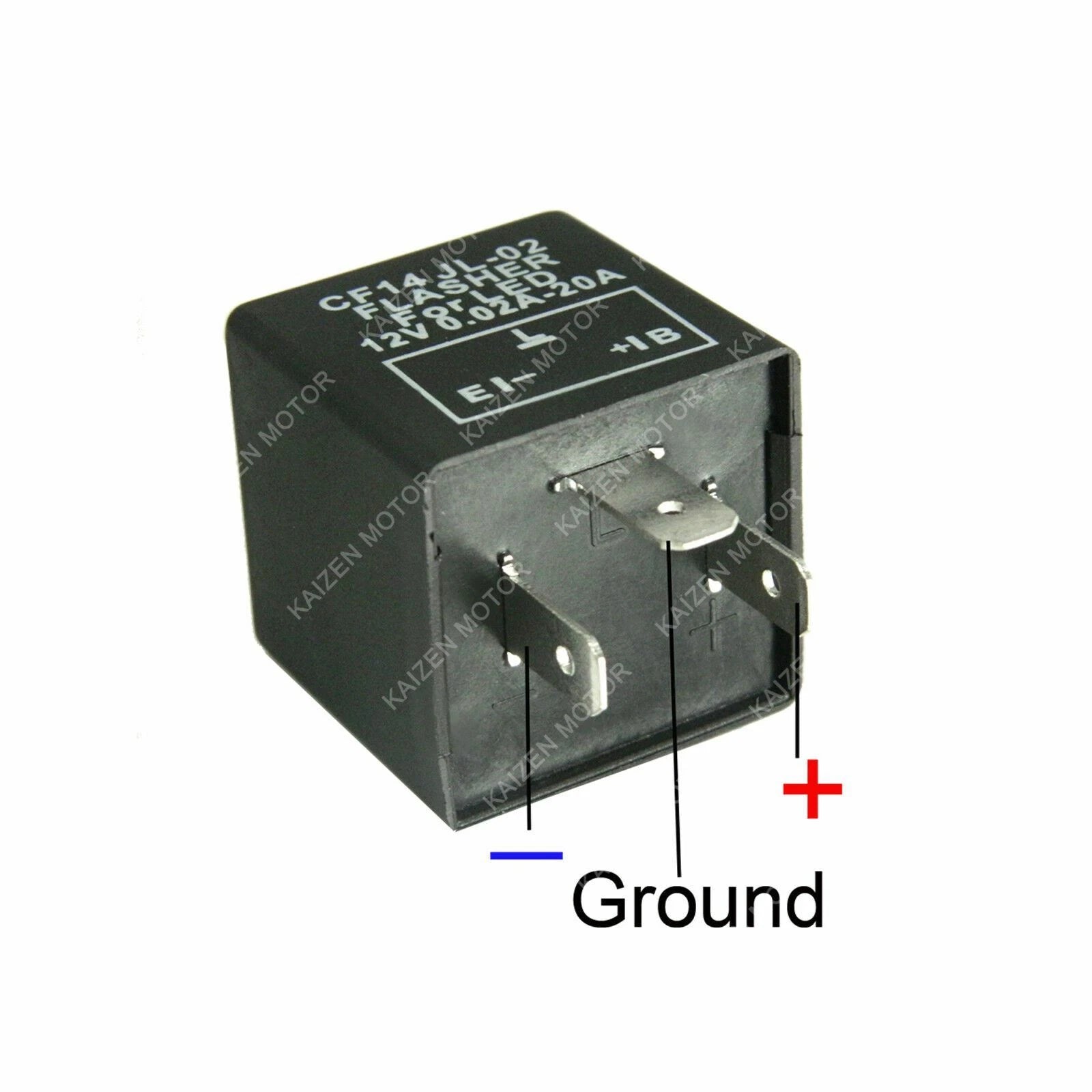3-Pin LED Turn Signal Fix Flasher Relay for JL-02 EP35 (2014-2018)