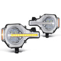 Sequential Signal Chrome Headlights for Ford Bronco (2021–2026)