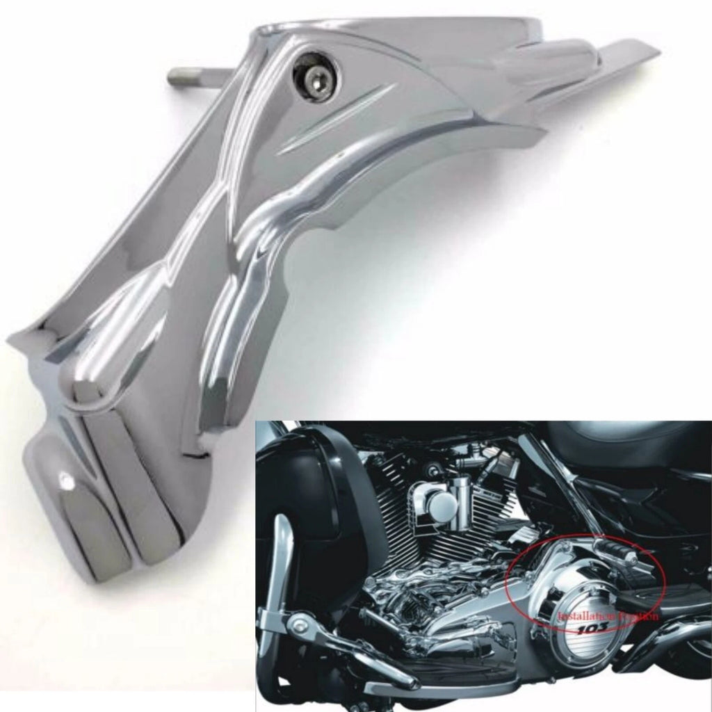 Cylinder Base Cover for Harley Dyna Electra Glide Road Glide Road King Trike (2007–2016)