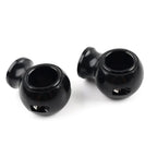 32mm 1.25" Fat Handlebar Risers Clamp Black for Harley Touring