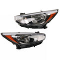 Set of 2 Headlamp Assemblies for Hyundai Accent (2015–2017)