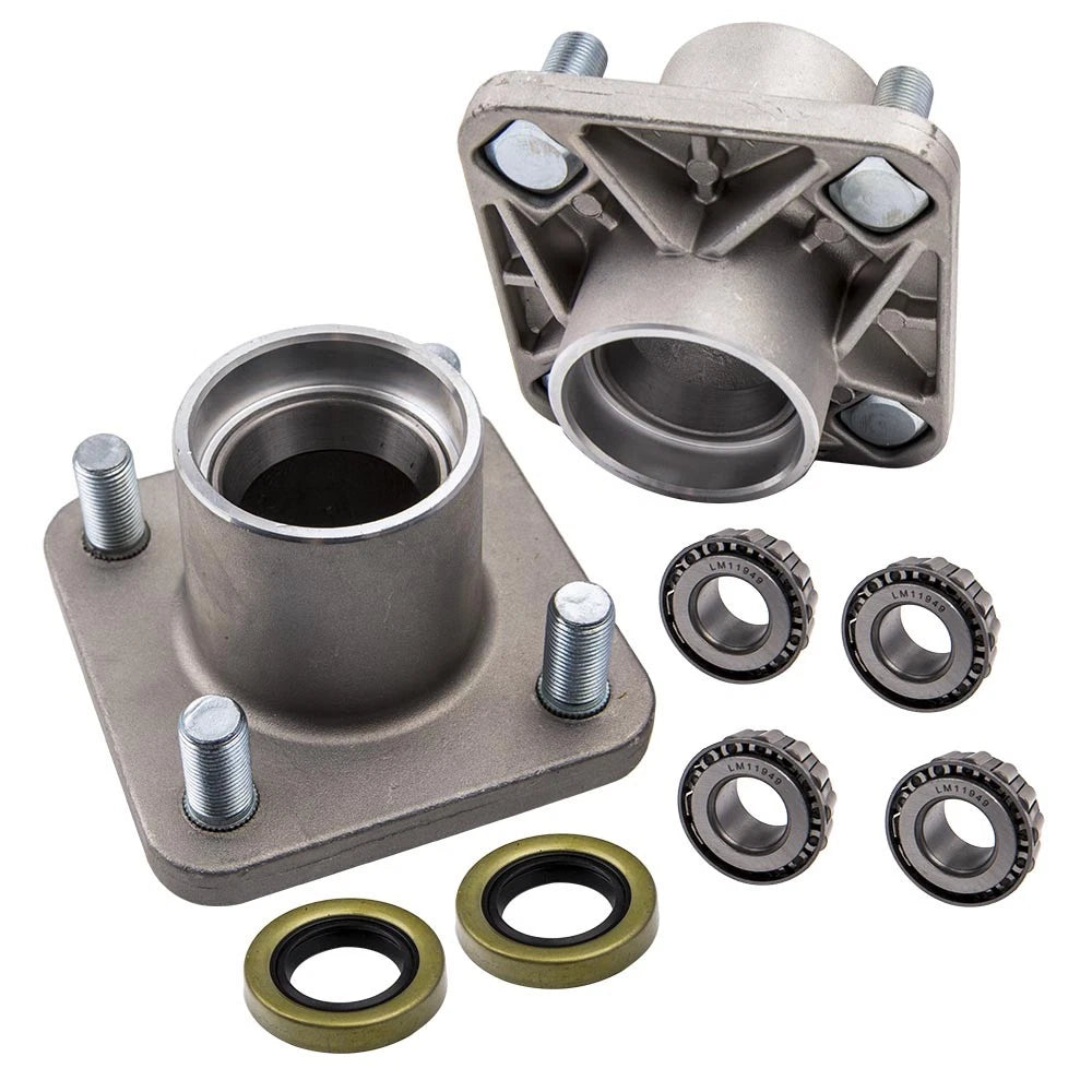 Front LH RH Wheel Hub Kit Bearings for Club Car DS Golf Cart (1982–2002)
