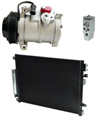 AC Compressor Kit with Condenser for Chrysler 300 3.5L (2007–2008)
