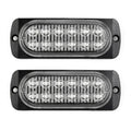2 x Rear Red Fog 12Led Lamp Lights 12V To 24V for Truck Car/Van/Bus/Cab