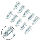 10X Metal Petal Bolt Hollow Wall Nut for Carriage Nut