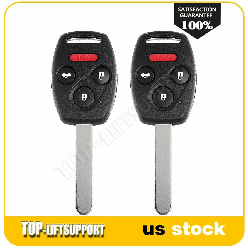 2 Smart Remote Key Fob for Honda Accord CR-V (2003–2007)