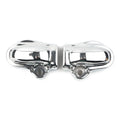 Chrome Rear Axle Nut Covers for Harley V-Rod VRSC Muscle VRSCF (2002-2017)