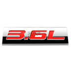 Polished Chrome Emblem Badge for 3.6L Engine