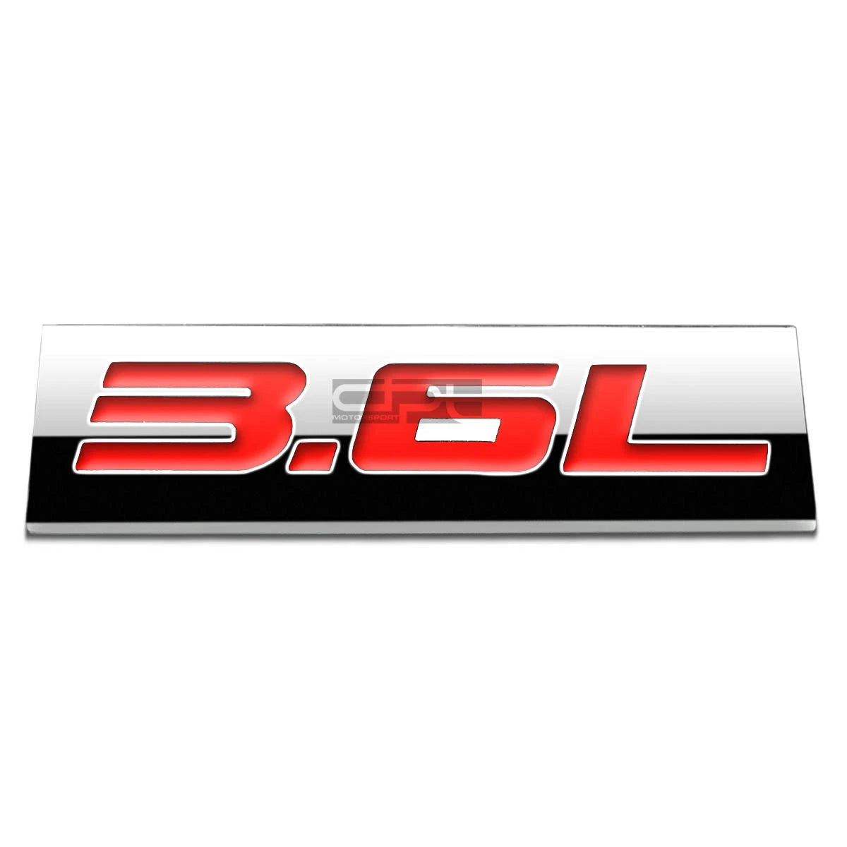 Polished Chrome Emblem Badge for 3.6L Engine